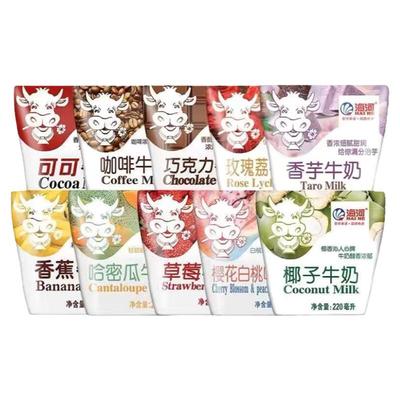【新品】海河牛奶风味奶混装可可