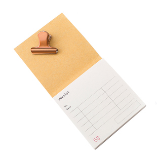 日本仓敷意匠 drop around 伝票 便签 传票系列 领収书 英语/日语