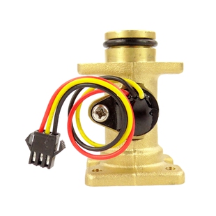 适用华水流量传感器燃气热水器配件帝大全铜霍尔三线开关外调节阀