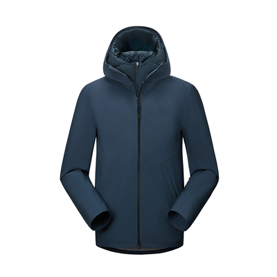 VAUDE900蓬羽绒冲锋衣三合一保暖