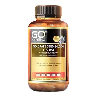 GO Healthy高之源葡萄籽精华花青素美白胶囊内服旗舰店临期特惠