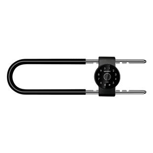 海康威视U型密码机玻璃门智能u型指纹门禁双门商铺店面电子一体机