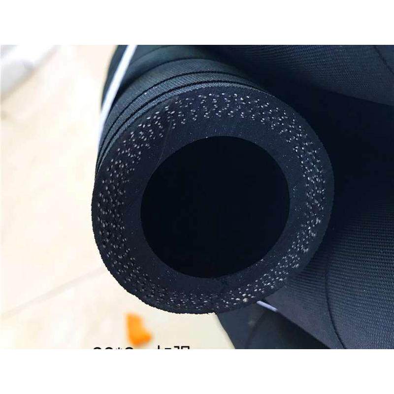 2020黑色高压夹布橡胶管水管软管空气管耐热耐油管蒸汽管皮管1寸