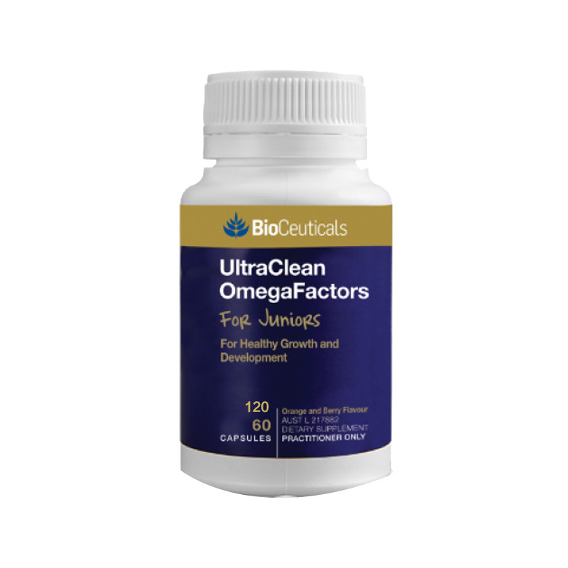 澳洲Bio ceuticals  Bioceuticals高纯度儿童鱼油DHA胶囊vd60粒