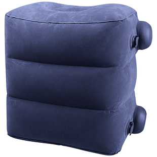 充气脚垫长途飞机经济舱高铁汽车副驾驶后排睡觉腿托旅行放脚神器