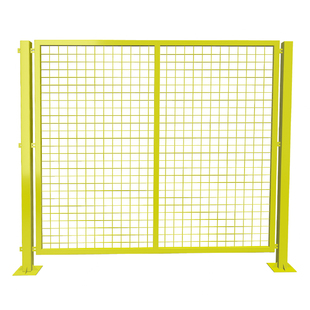 无缝工厂机器人围栏车间仓库隔离网栅栏设备隔断安全防护隔离护栏