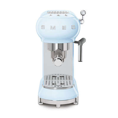 SMEG/斯麦格 ECF01意式咖啡机家用小型半自动专业一体打奶泡礼物