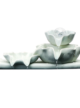 室内喷泉过滤循环增氧流水摆件