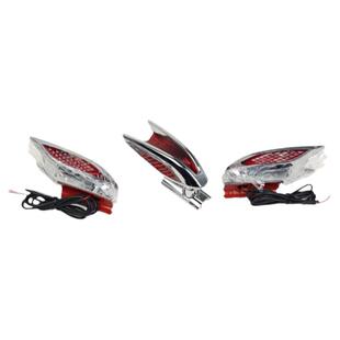 适配红旗天使立标灯流光灯H5H9HS3HS5HS7HQ9太阳能接线常亮飞翼标