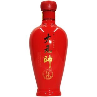 珍酒 大元帅红帅53度500ml*1瓶装裸瓶口粮酱酒贵州珍酒酱香型白酒