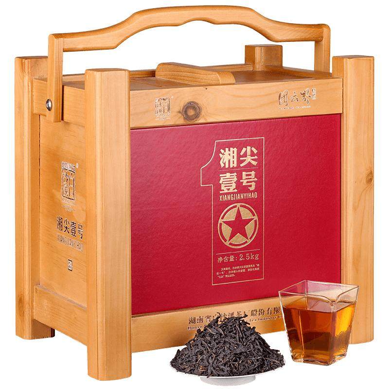 湖南安化黑茶白沙溪天尖茶礼盒