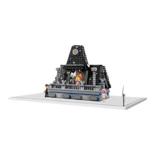 KGBOX盒后用于乐高76781星期三与伊妮德的寝室展示盒防尘罩