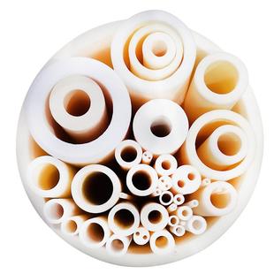 铂铑钨铼热电偶保护管耐高温绝缘芯棒氧化铝陶瓷刚玉双孔穿丝套管