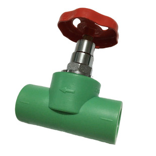 PPR绿色截止阀 家装水管配件ppr管道阀门 热熔开关2025加厚铜阀芯