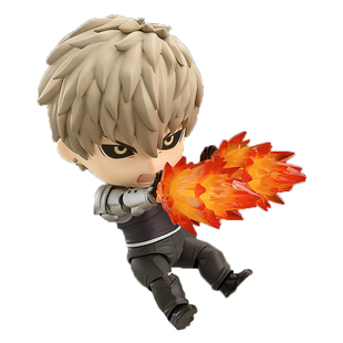 一拳超人手办琦玉杰诺斯饿狼龙卷 figma310琦玉老师 光头动漫模型