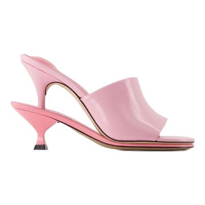 Jacquemus Les Doubles 皮质穆勒鞋