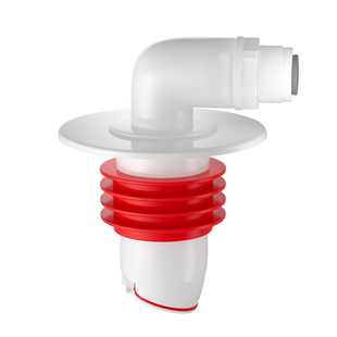 扫地机器人下水地漏接头防返臭神器三通石头云鲸3分排水管科沃斯