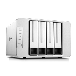 铁威马F4-423（4G）nas网络存储 4盘位高性能N5095处理器 四核双2.5G网口 远程/局域网共享文件硬盘盒柜