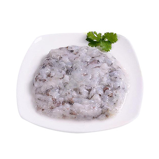威海鲅鱼馅新鲜饺子馅海鲜水饺馅胶东特产马鲛鱼丸鱼滑肉馅一斤装