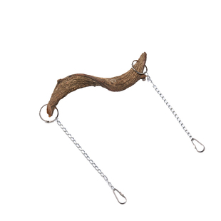 啾星人鹦鹉树枝站杆天然树藤造景鸟笼装饰站棍木和尚小太阳栖息棒