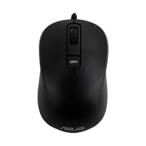 asus华硕MU101C有线静音鼠标游戏家用办公usb光电 男女生通用鼠标