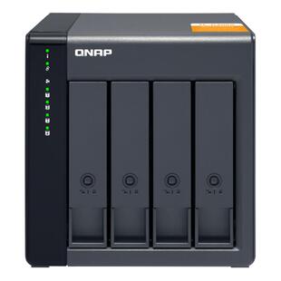 QNAP威联通TL-D400S四盘位桌上型nas扩展柜多通道 SATA 6Gb/s JBOD 效能网络存储器扩充设备部分机型适用