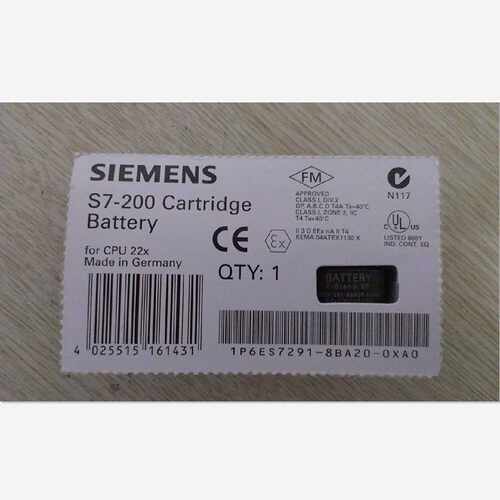 议价SISC291-8BA20 8BA30西门子S7-200PLC锂电池卡6ES7291-8BA20-