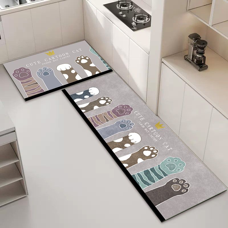批发厨房地垫卫生间垫子入户门垫厨房垫浴室吸水门垫现货地毯