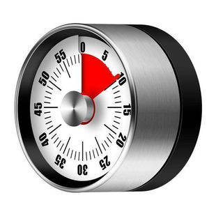 机械计时器厨房做饭定时提醒器可视化时间管理学习闹钟倒计时磁吸