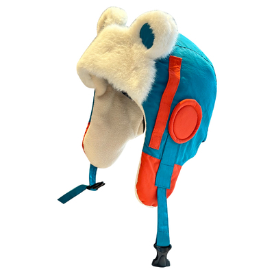 2025新款可爱毛绒耳朵雷锋帽子