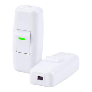 家用开关按钮小型控制器台灯船型断电开关床头手捏中途线控小开关