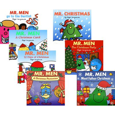 Mr. Men Little Miss Celebrations 奇先生妙小姐 圣诞篇 情商管理 儿童英语启蒙认知 故事绘本 英文原版进口图书
