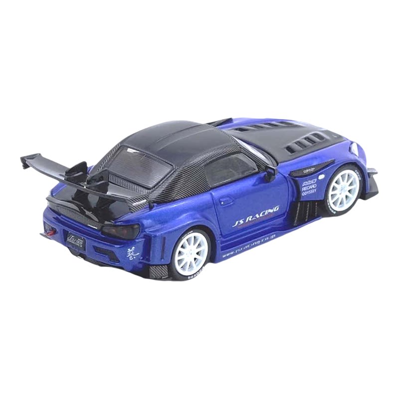 INNO 1:64 本田HONDA S2000 J.S RACING 套件改 仿真合金汽车模型