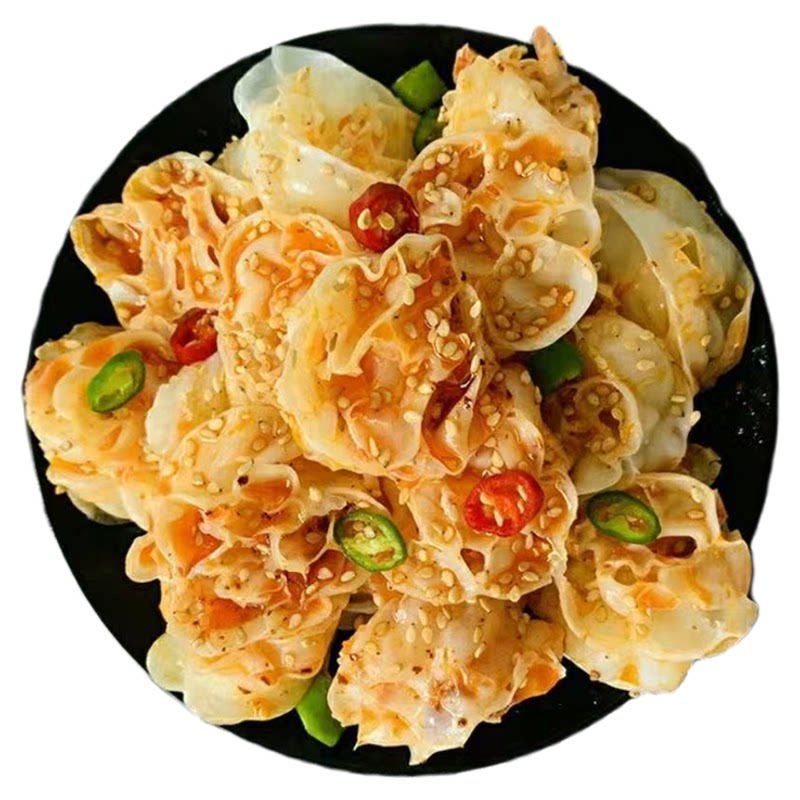 吸汁面藕圈小麦面藕干货网红面藕面筋凉皮凉拌菜熟肥肠火锅麻辣烫