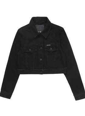 ABLEJEANS新款短款西部牛仔外套