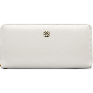 英皇保罗真皮钱包女士长款皮夹轻薄卡包护照包气质手包送妈妈银包