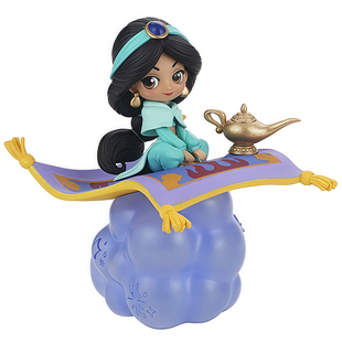 正版眼镜厂迪士尼公主故事系列小美人鱼爱丽儿爱丽丝贝儿茉莉手办