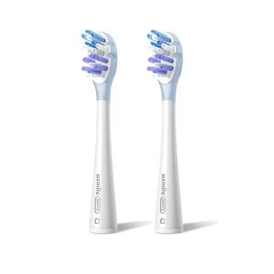 笑容加usmile电动牙刷头成人牙刷替换头呵护绒感软毛适配原装4支