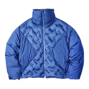 roaringwild a arch 咆哮野兽 蓝色 灰色激光压花羽绒外套