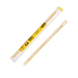 用了么一次性筷子外卖加粗早餐筷商用快餐竹筷1000双家用独立包装