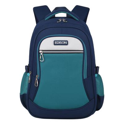 爱迪生小学生减负护脊书包男孩