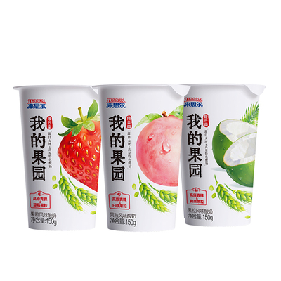 来思尔我的果园酸奶150g*12杯