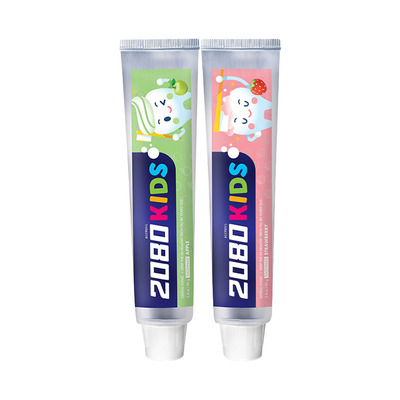 2080护龈防蛀温和低泡甜甜草莓