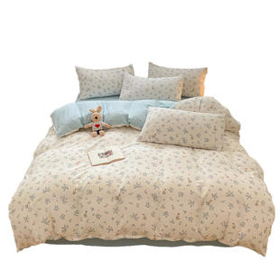 双层纱被套单件学生宿舍150x180x200x230cm床单人被罩非纯棉全棉