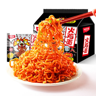 味滋源火鸡面特辣方便面泡面袋装夜宵懒人速食干脆面整包韩式干拌