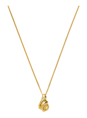 SavixMissoma水波纹水滴项链