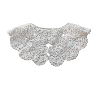 新款衬衣领立领假领子配饰DIY服装手工辅料整圈领口花边配饰百搭