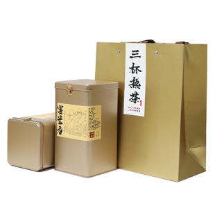 三杯热茶蜜兰香凤凰单枞茶浓香蜜兰潮州凤凰单丛茶叶乌龙茶礼盒装