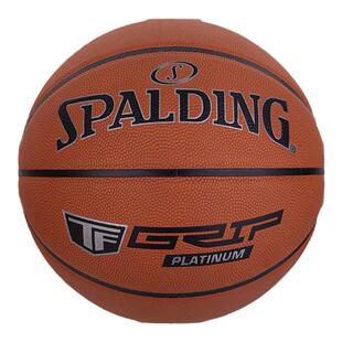 Spalding斯伯丁TF牛皮革篮球室内竞赛比赛球砖色78-031Y情人节
