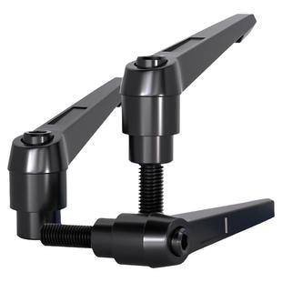 可调位紧定手柄螺丝7字型棘轮把手L型快速自锁紧扳手旋转手拧螺栓